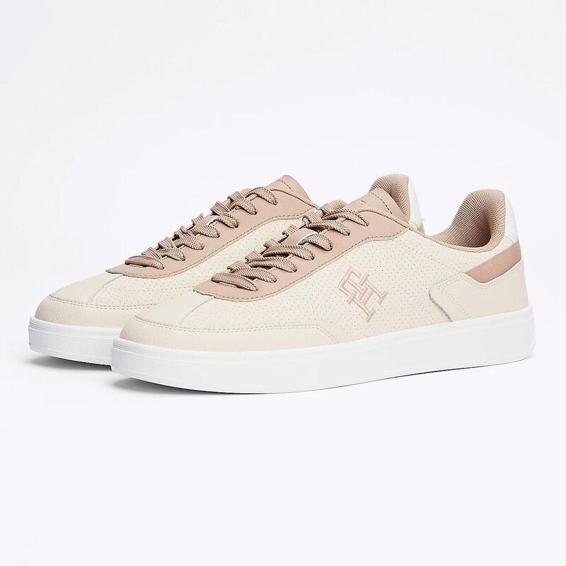 Tommy Hilfiger TH Monogram Colour-Blocked Trainers image number 1
